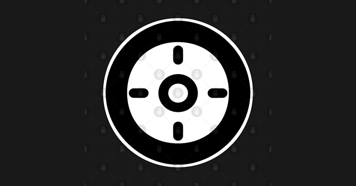 Select Pad Symbol - Remote Control - Sticker | TeePublic