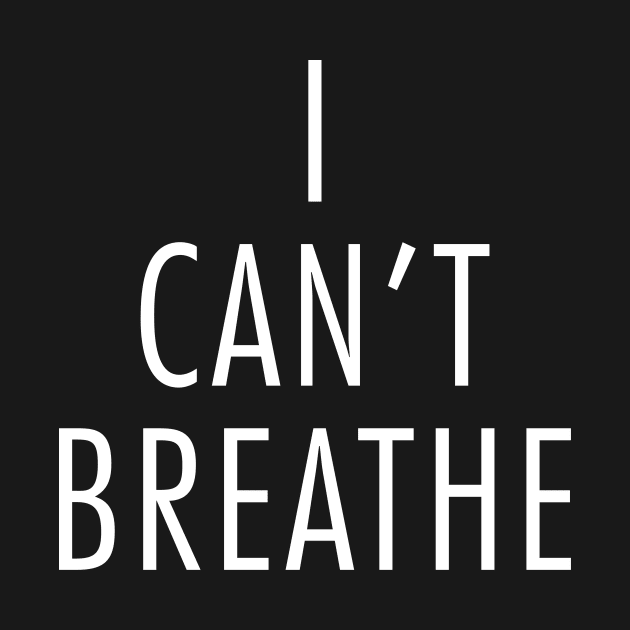 I Can't Breathe Black Lives Matter #icantbreathe by Love Newyork