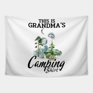 This is Grandma's Camping Tapestry