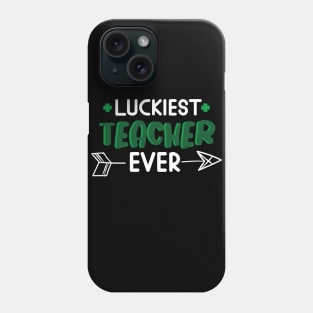 luckiest teacher ever Phone Case