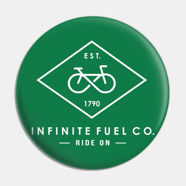 Infinity Bicycle Pin by whitneykayc