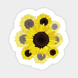 Sunflowers Magnet