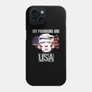 My Pronouns Are USA Phone Case