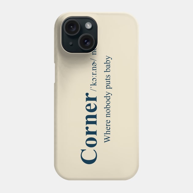 Baby Corner Definition Phone Case by Meta Cortex