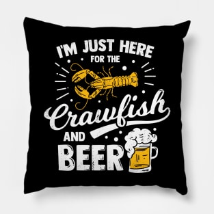 Crawfish Season Crawdad Boil Crayfish Gift Pillow