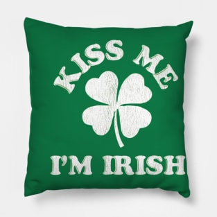 Kiss Me I'm irish, St. Patrick's Day Pillow