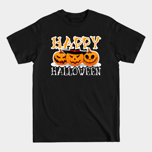 Discover Happy Halloween Pumpkin - Happy Halloween Pumpkin - T-Shirt