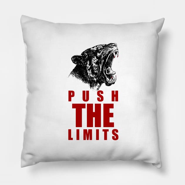 Push The Limits Pillow by Curator Nation