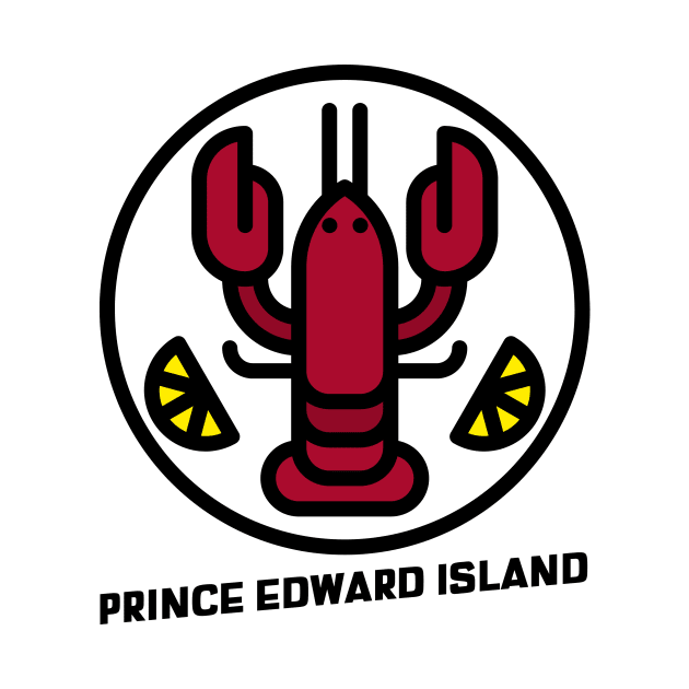 Prince Edward Island Lobster by Canada Tees