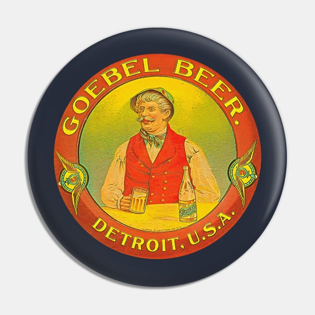 Goebel Beer Guy Pin by Colonel JD McShiteBurger