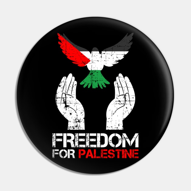 Free Palestine Pin