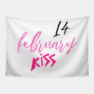 February kiss Tapestry