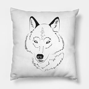 Wolf Pillow