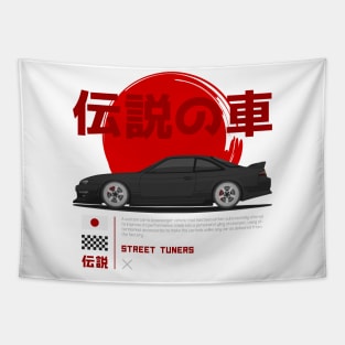 Tuner Black Kouki S14 JDM Tapestry