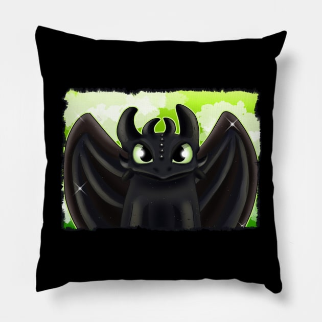 Toothless Pillow by La Casa del Otaku