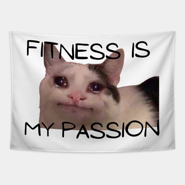 fitness is my passion! Tapestry by Mia desiign