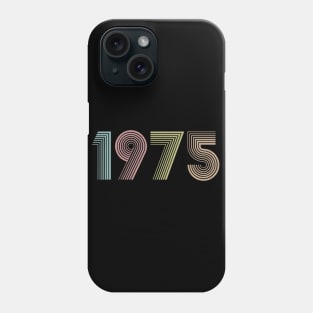 Vintage 1975 45th Birthday Gift idea Men Women Phone Case