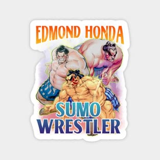 Bootleg Edmond Honda - E. Honda Street Fighter Magnet