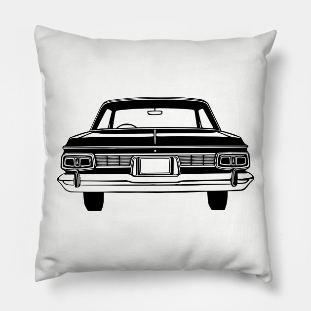 Car Back Pillow by linesdesigns