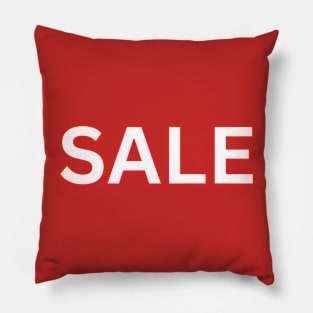 Sale Promotion Tag staff T-Shirt Pillow