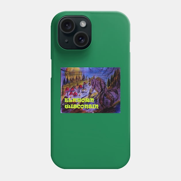 Elkhorn Wisconsin Phone Case by Great Lakes Artists Group