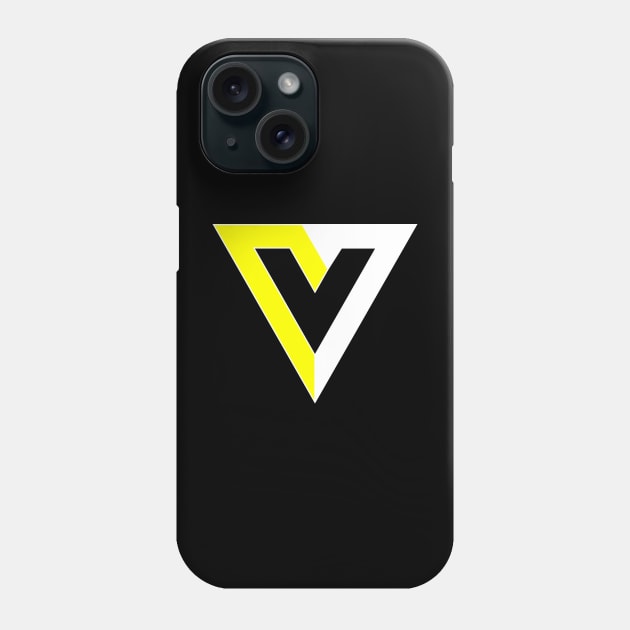 V Is For Voluntary AnCap Anarcho-Capitalism Phone Case by Flippin' Sweet Gear