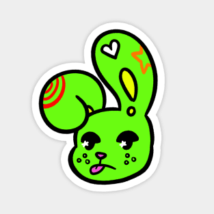 Grumpy Bunny Magnet