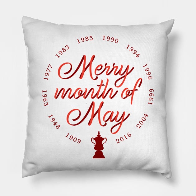 Merry Month of May Pillow by DAFTFISH