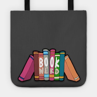 Book Nerd - Typographic Statement Design Tote