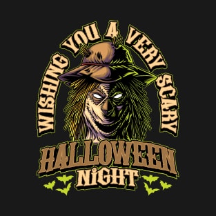 Halloween - Scarecrow Illustration T-Shirt