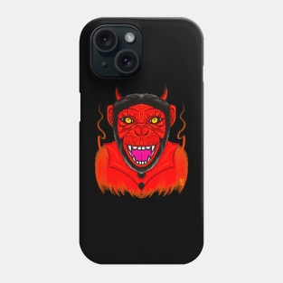 Devil chimp / Phone Case