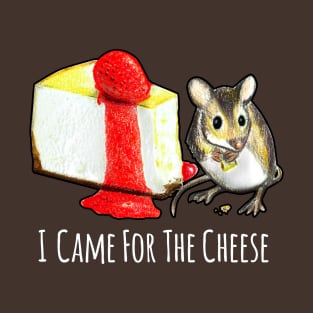 I Came For The Cheese T-Shirt