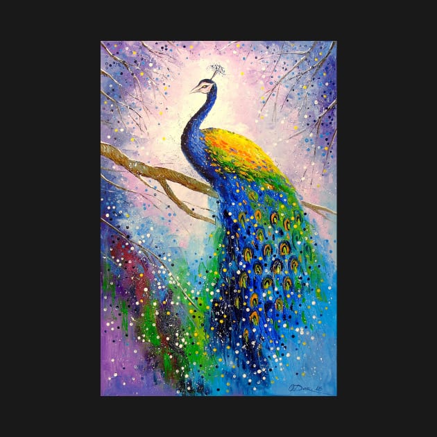 Gorgeous peacock by OLHADARCHUKART