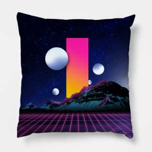 Retrowave mount Pillow