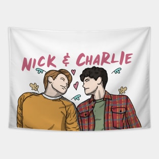 Nick And Charlie Happy Time Tapestry