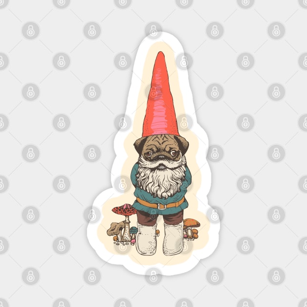 Pugnomie Magnet by huebucket