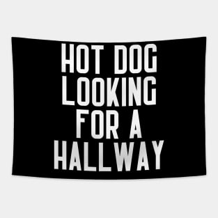 Hot Dog Looking For A Hallway Tapestry
