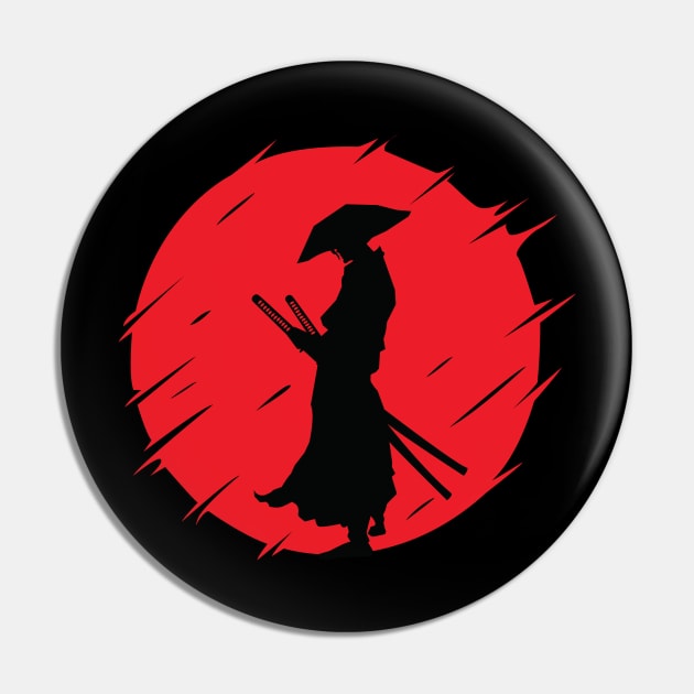 Samurai Pin by monkeydluffy5432