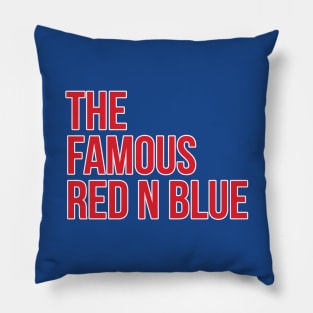 The Famous Red and Blue Pillow
