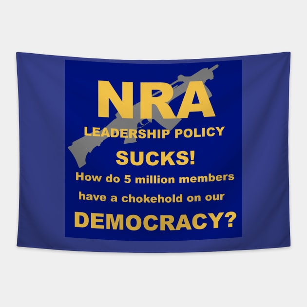 NRA Chokehold? Tapestry by wboune