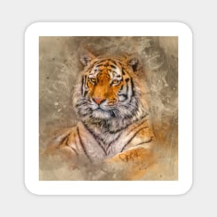 Siberian Tiger Magnet