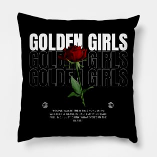 Golden Girls // Flower Pillow