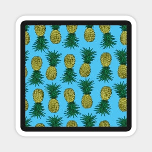 Awesome pineapple pattern Magnet