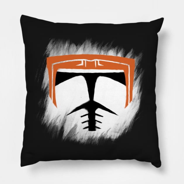 Cody Helmet Design Pillow by Kochu