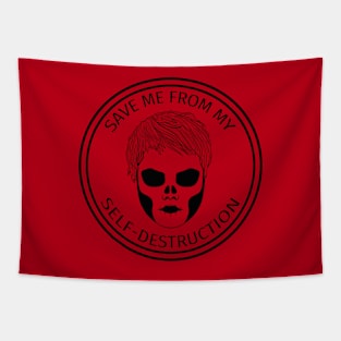 Boy Division Gee Skull Tapestry