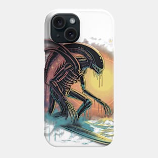 Alien surfing 88066 Phone Case