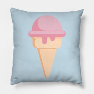 Strawberry Flavored Ice Cream Pillow