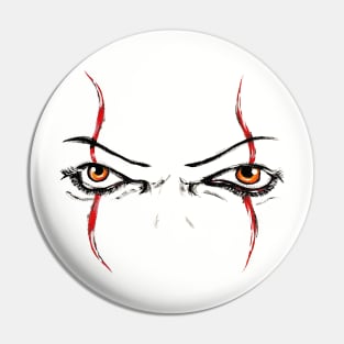 CREEPY CLOWN EYES Pin