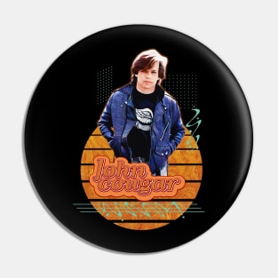 John cougar \\ Retro Art Pin