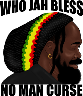 Who Jah Bless Rasta Reggae Rastafari Magnet